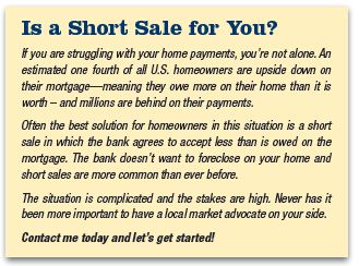 Las Vegas short sale agent foreclosure avoidance options