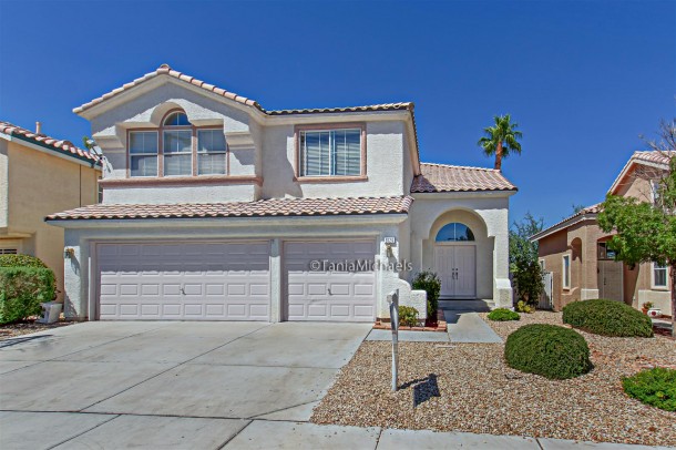 Summerlin Homes for Sale _ 9124 Dove River_Front