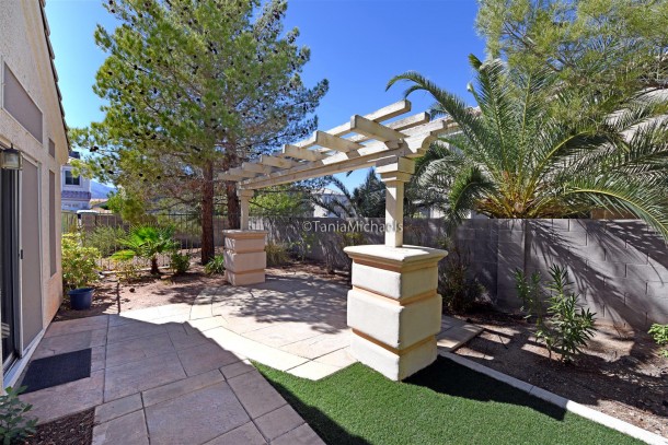 Lone Mountain Las Vegas Homes for Sale_7972 McDowell_Backyard West View 2